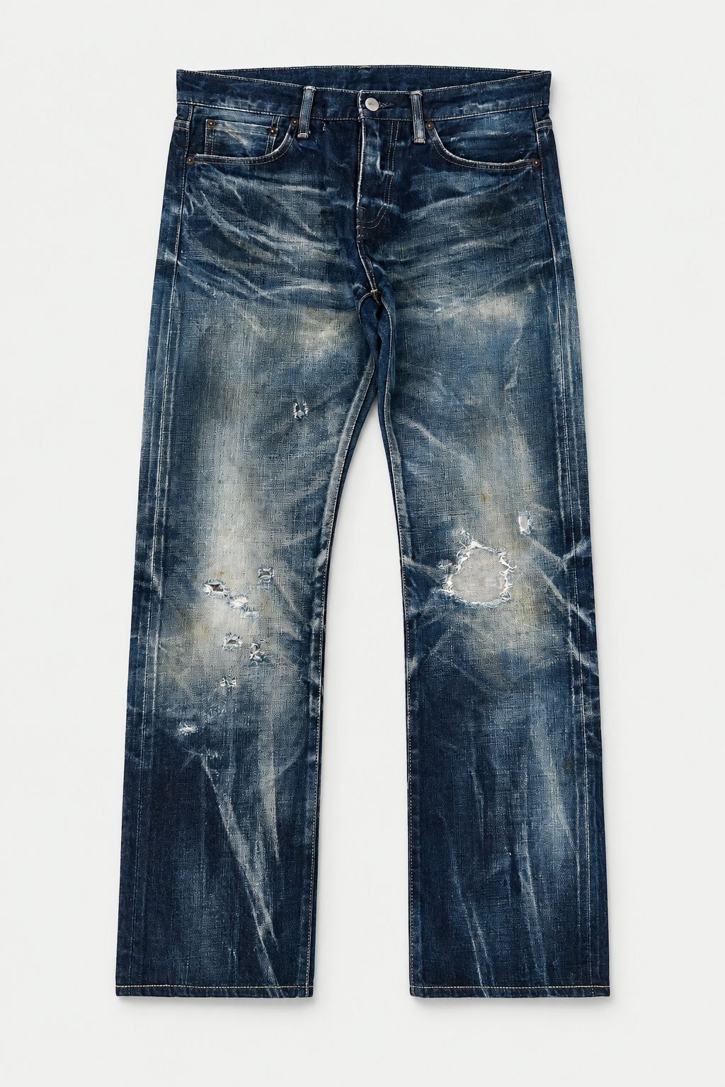 Worn indigo — Front
